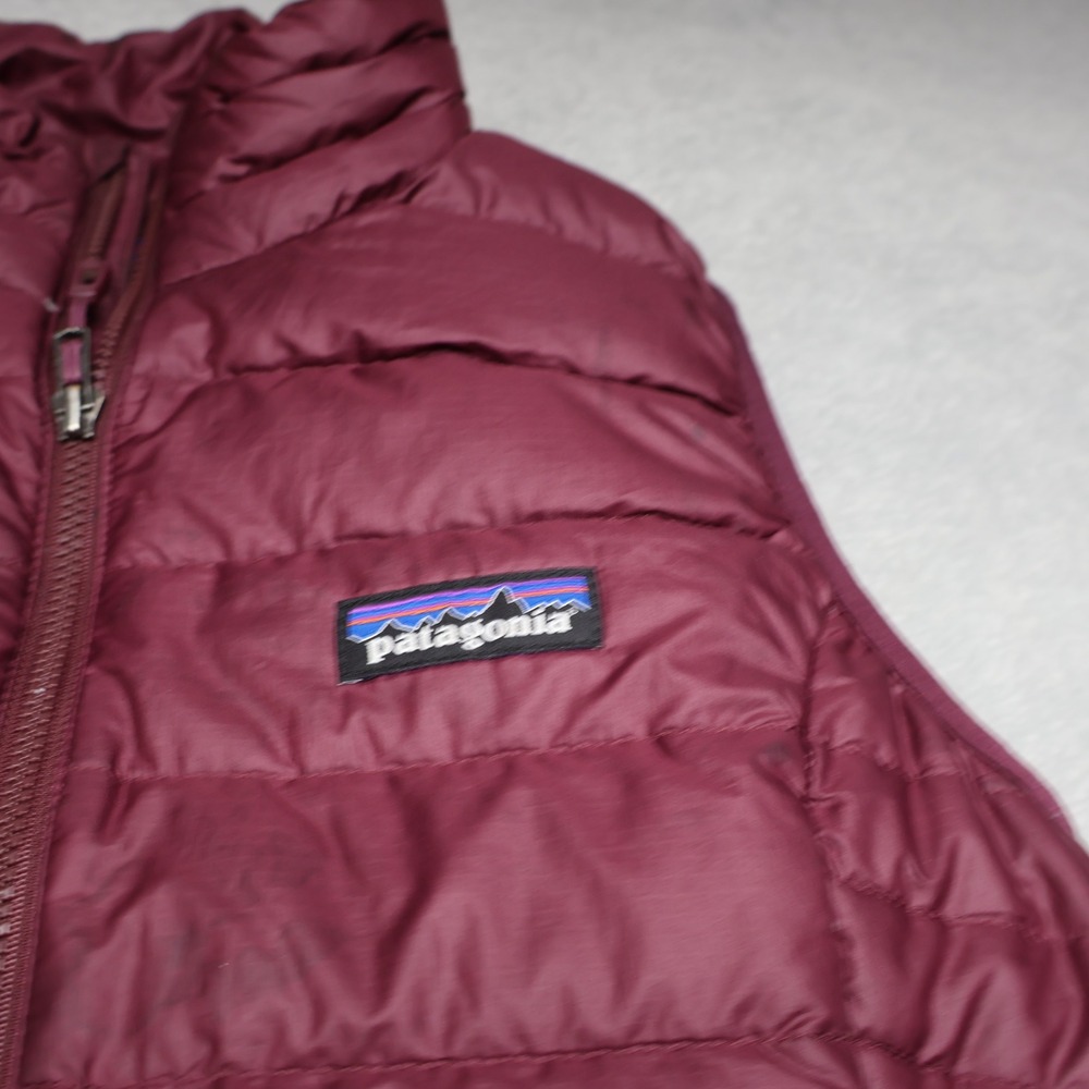 Patagonia Down Sweater Vest Womens XS Red Insulated Light Pack Quilted Puffer - Picture 5 of 16